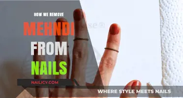 Quickly Remove Mehndi Stains from Nails