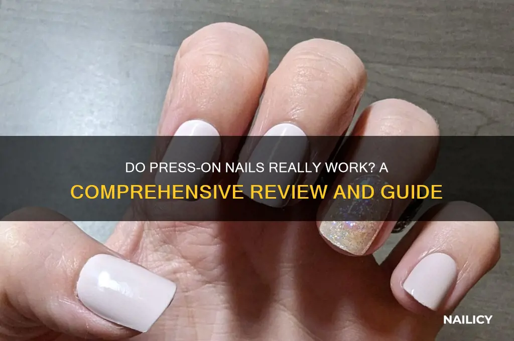 how well do press on nails work