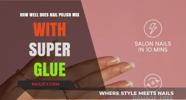 Nail Polish and Super Glue: A Sticky Experiment in Mixing