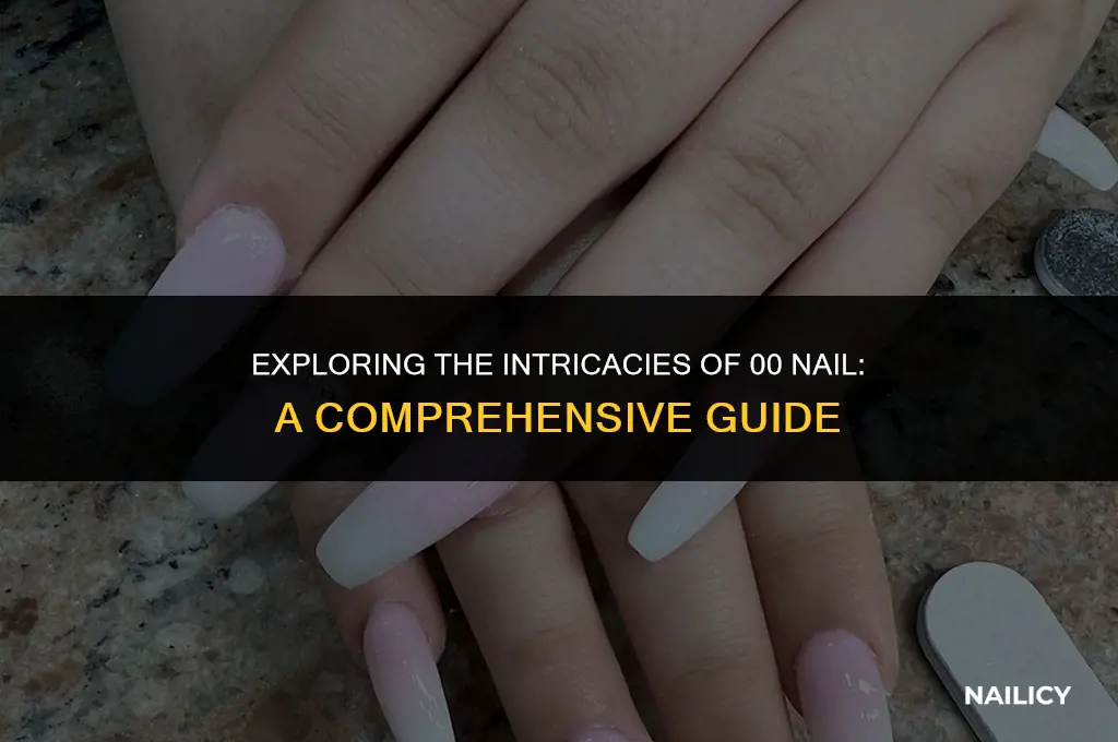 how wode is 00 nail