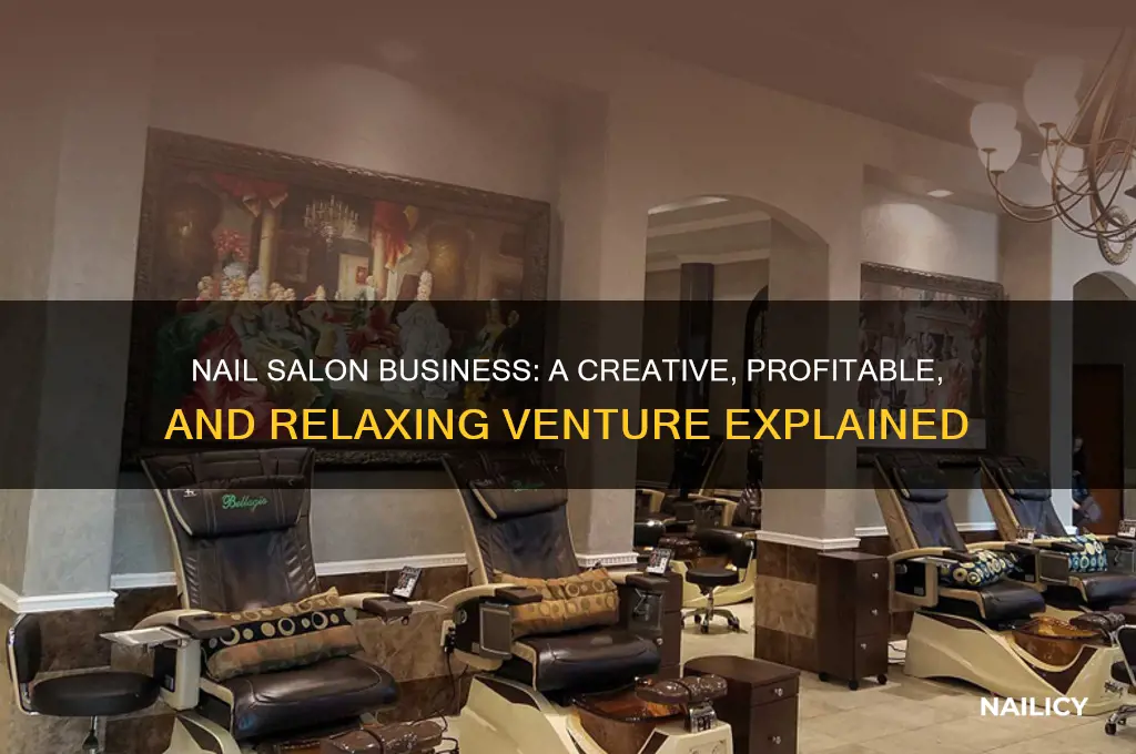 how would you describe a nail salon business