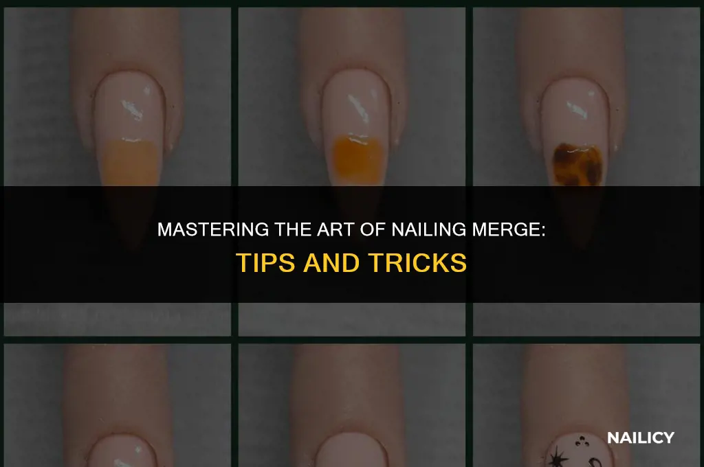 how yo nail merge