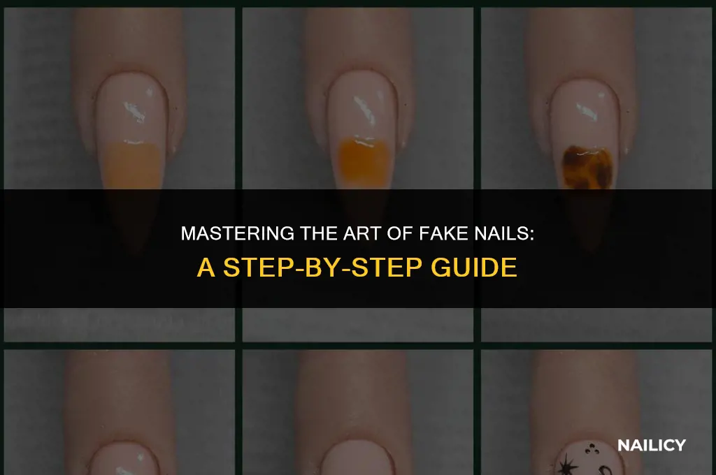 how you do fakee nails