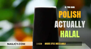 Is 786 Nail Polish Halal? Unveiling the Truth Behind the Trend