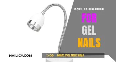 LED Power for Gel Nails: 9W Enough?
