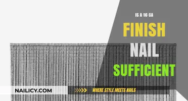Is a 16 Gauge Finish Nail Strong Enough for Your Project?