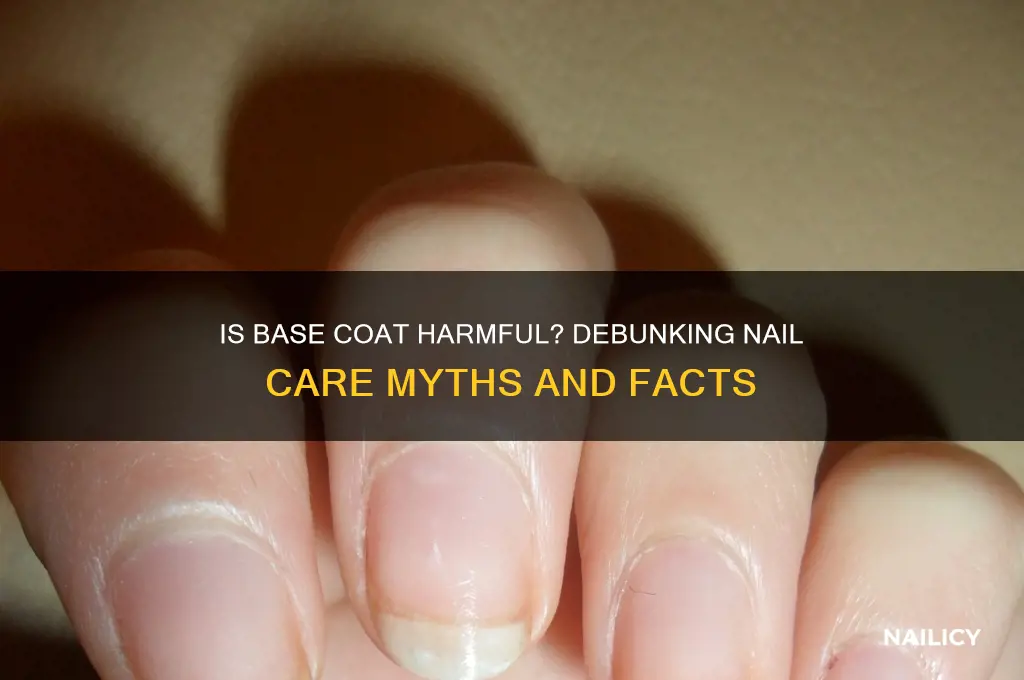 is a base cost bad for your nails