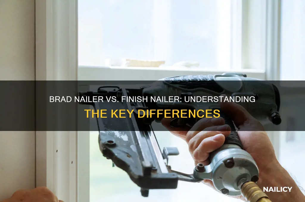 is a brad nailer a finish nailer