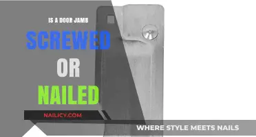 Screws vs. Nails: The Best Way to Secure a Door Jamb