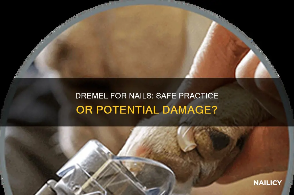 is a dremel bad for your nails