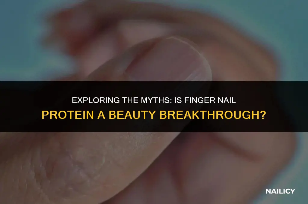 is a fimger nail protein