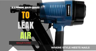 Is Your Framing Nailer Leaking Air? Causes and Solutions