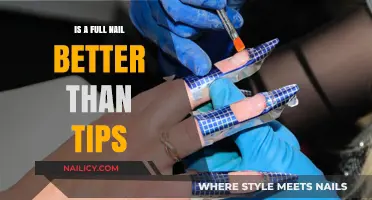 Full Nails vs. Tips: Which Manicure Style Suits You Best?