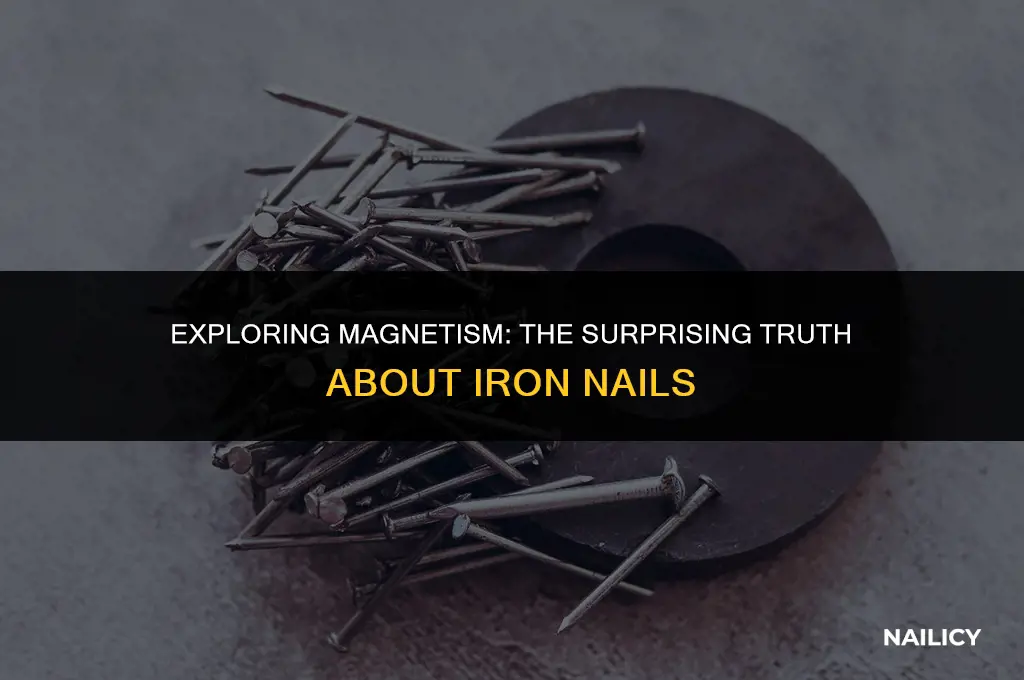 is a iron nail magnetic