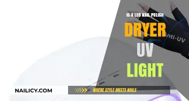 LED Nail Polish Dryer vs. UV Light: Understanding the Difference