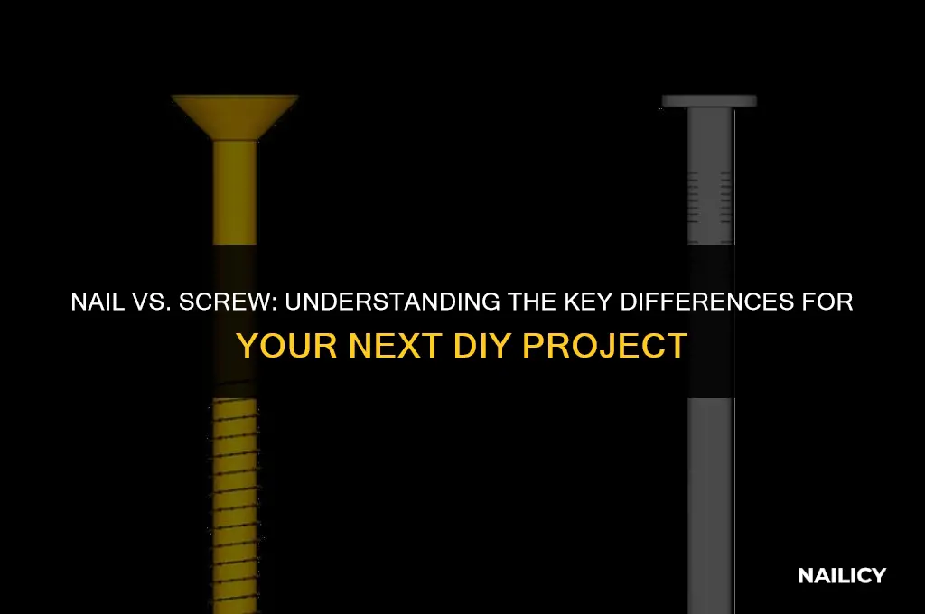 is a nail a screw