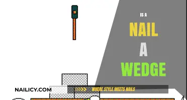 Exploring the Physics: How a Nail Functions as a Wedge