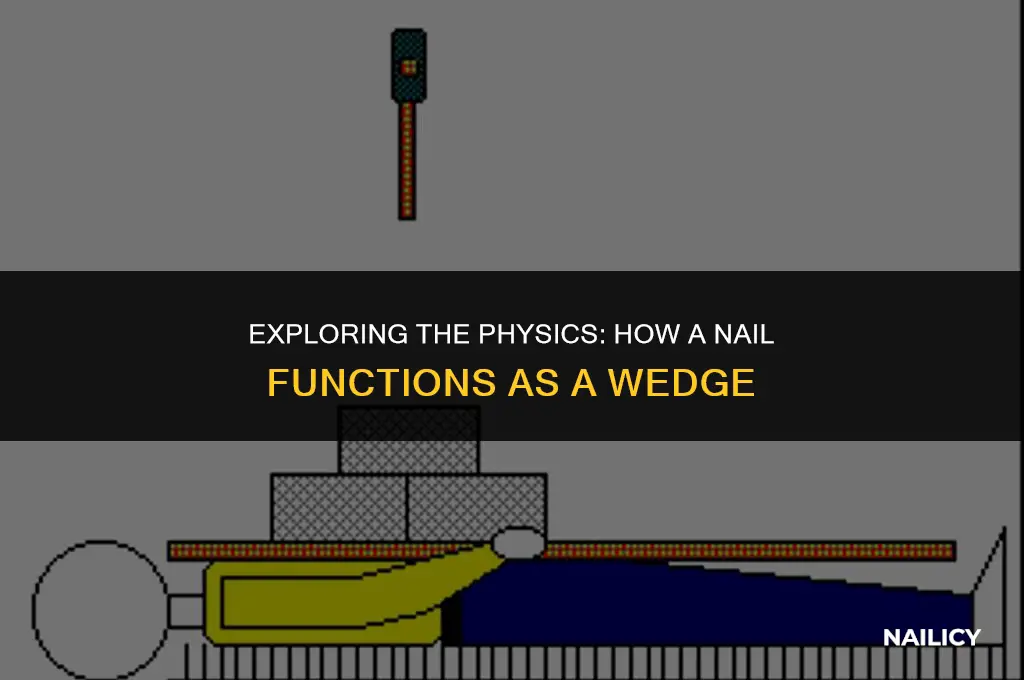 is a nail a wedge