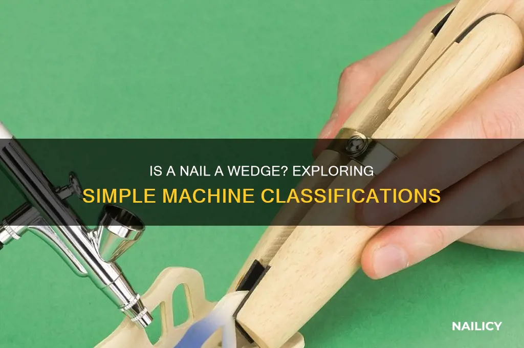 is a nail an example of a wedge