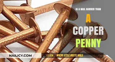 Nail vs. Copper Penny: Which Material is Harder?