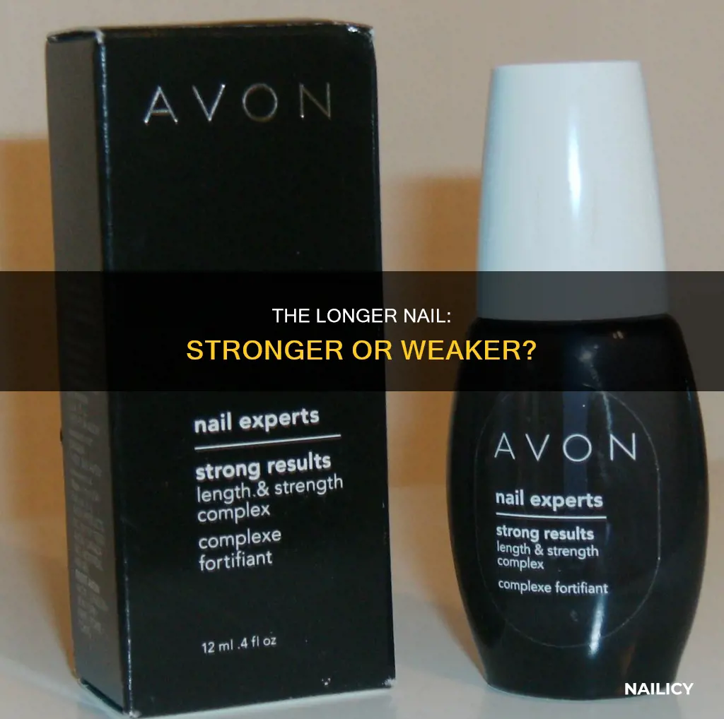 is a nail stronger if its longer