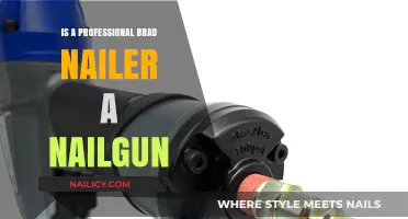Professional Brad Nailer vs. Nail Gun: Understanding the Key Differences