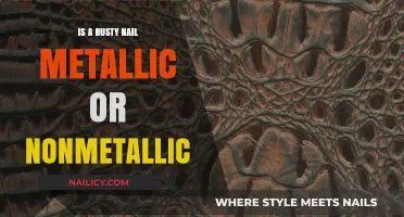 Rusty Nail: Metallic or Nonmetallic? Unraveling the Mystery
