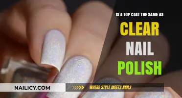 Top Coat vs. Clear Polish: Understanding the Key Differences
