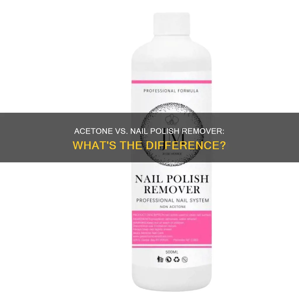 is acetone better than nail polish remover