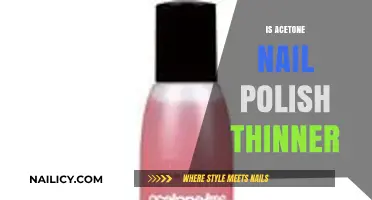 Acetone as Nail Polish Thinner: Benefits, Risks, and Alternatives