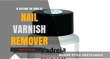 Acetone: The Key Ingredient in Nail Varnish Remover