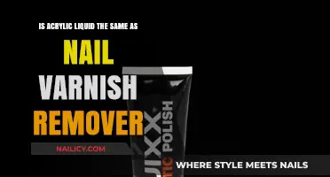 Acrylic Liquid vs. Nail Varnish Remover: What's the Difference?