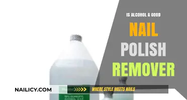 Alcohol: Effective Nail Polish Remover?