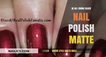 Does China Glaze Offer Matte Nail Polish? A Comprehensive Guide