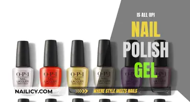 OPI Nail Polish: All Gel or Not?