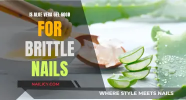Aloe Vera Gel: A Natural Remedy for Brittle Nails