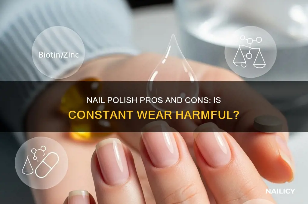 is always having nail polish on bad