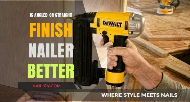 Angled vs. Straight Finish Nailer: Which Tool Wins for Precision?