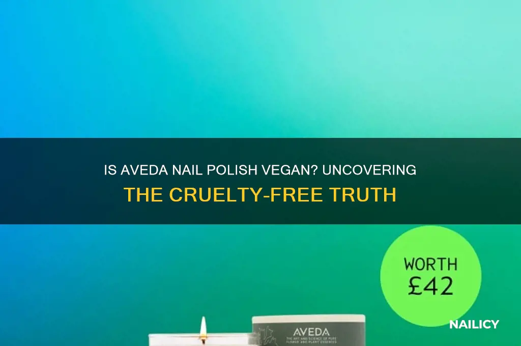 is aveda nail polish vegan