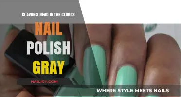 Is Avon's Head in the Clouds Nail Polish Truly Gray?