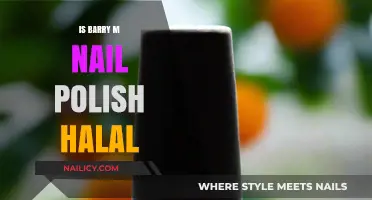 Is Barry M Nail Polish Halal? A Comprehensive Guide