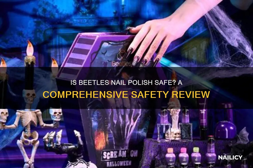 is beetles nail polish safe