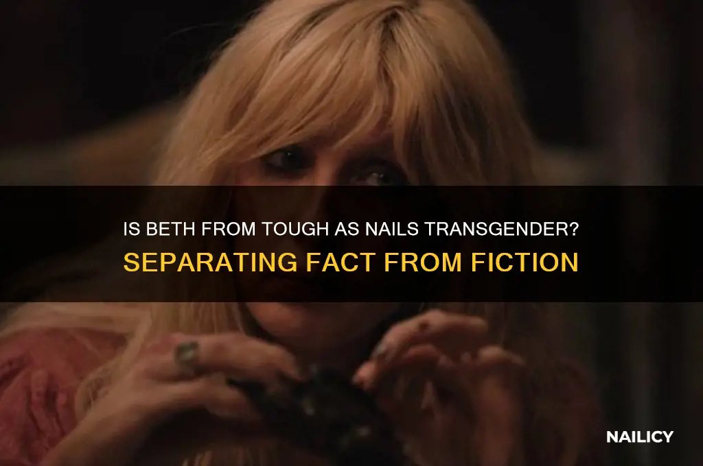 is beth from tough as nails a man