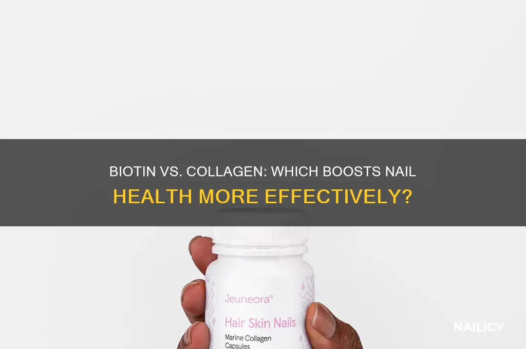 is biotin or collagen better for nails