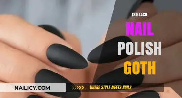 Is Black Nail Polish Goth? Decoding Dark Style Stereotypes