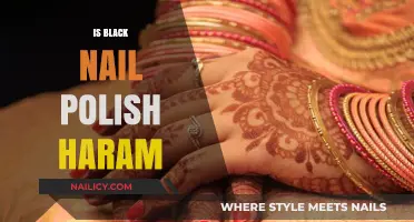 Is Black Nail Polish Haram? Exploring Islamic Perspectives on Beauty Trends