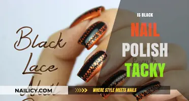 Is Black Nail Polish Tacky or Timelessly Chic? Debunking Myths