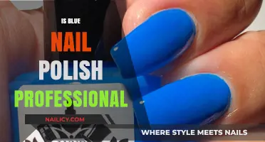 Is Blue Nail Polish Professional? Debunking Workplace Style Myths