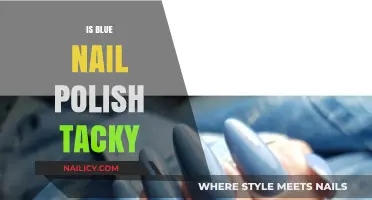 Is Blue Nail Polish Tacky? Debunking the Fashion Myth