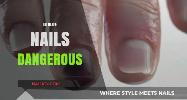 The Truth About Blue Nails: Are They Really Dangerous?